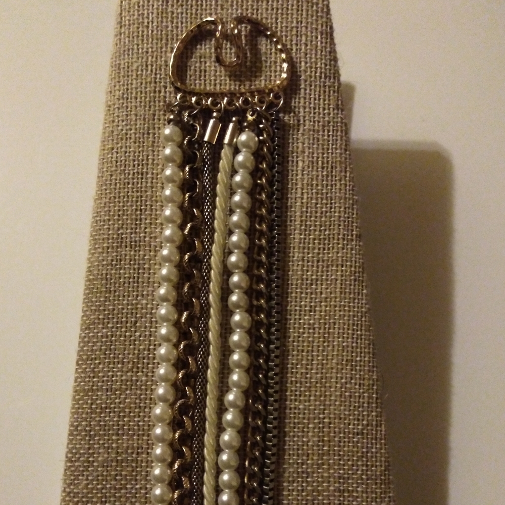 Faux Pearl Bracelet